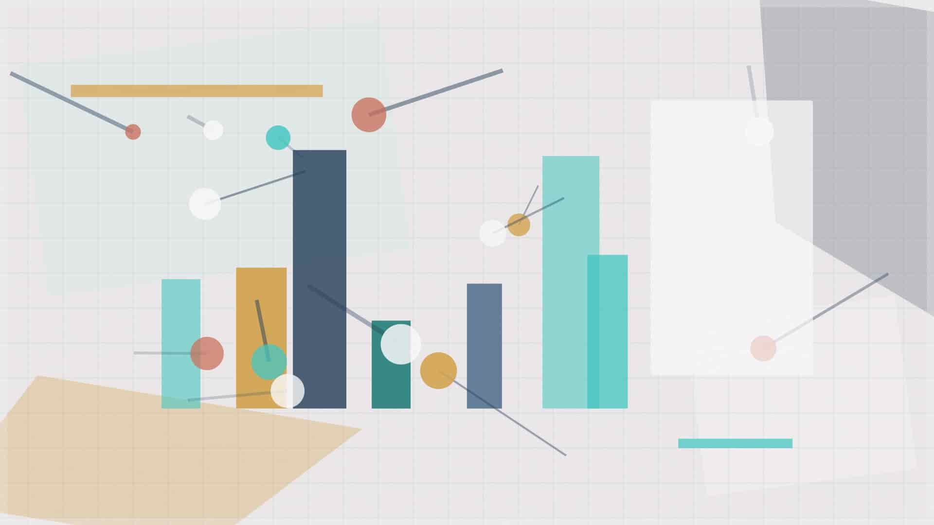 Abstract editorial illustration for An Introduction to Sustainable Financing