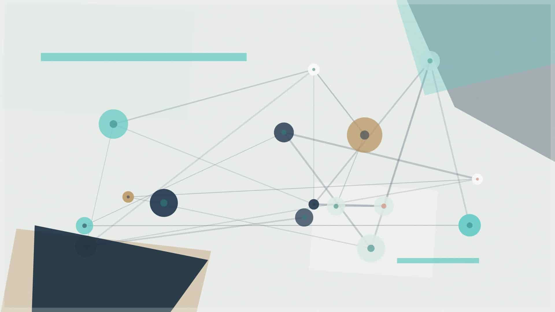 Abstract editorial illustration for Building a Sustainable B2B Company: A Practical Guide for Suppliers and Service Providers
