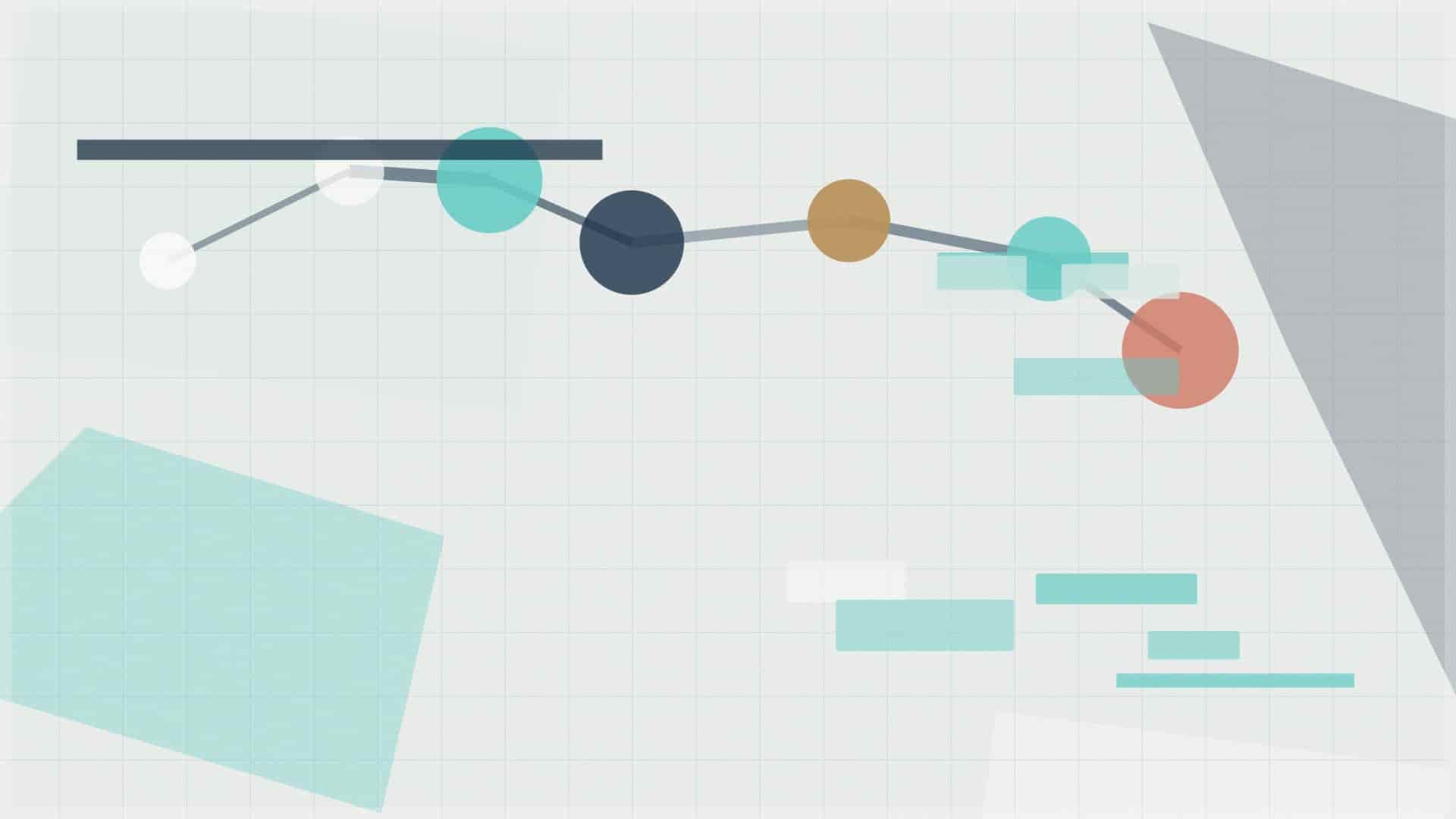 Abstract editorial illustration for Sustainability for Startups