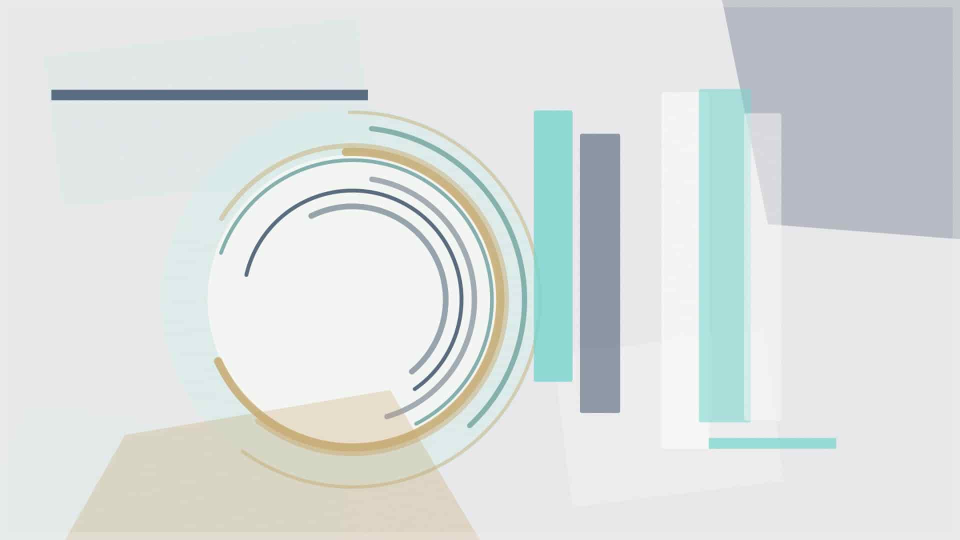 Abstract editorial illustration for Sustainability Reporting Requirements in the Philippines