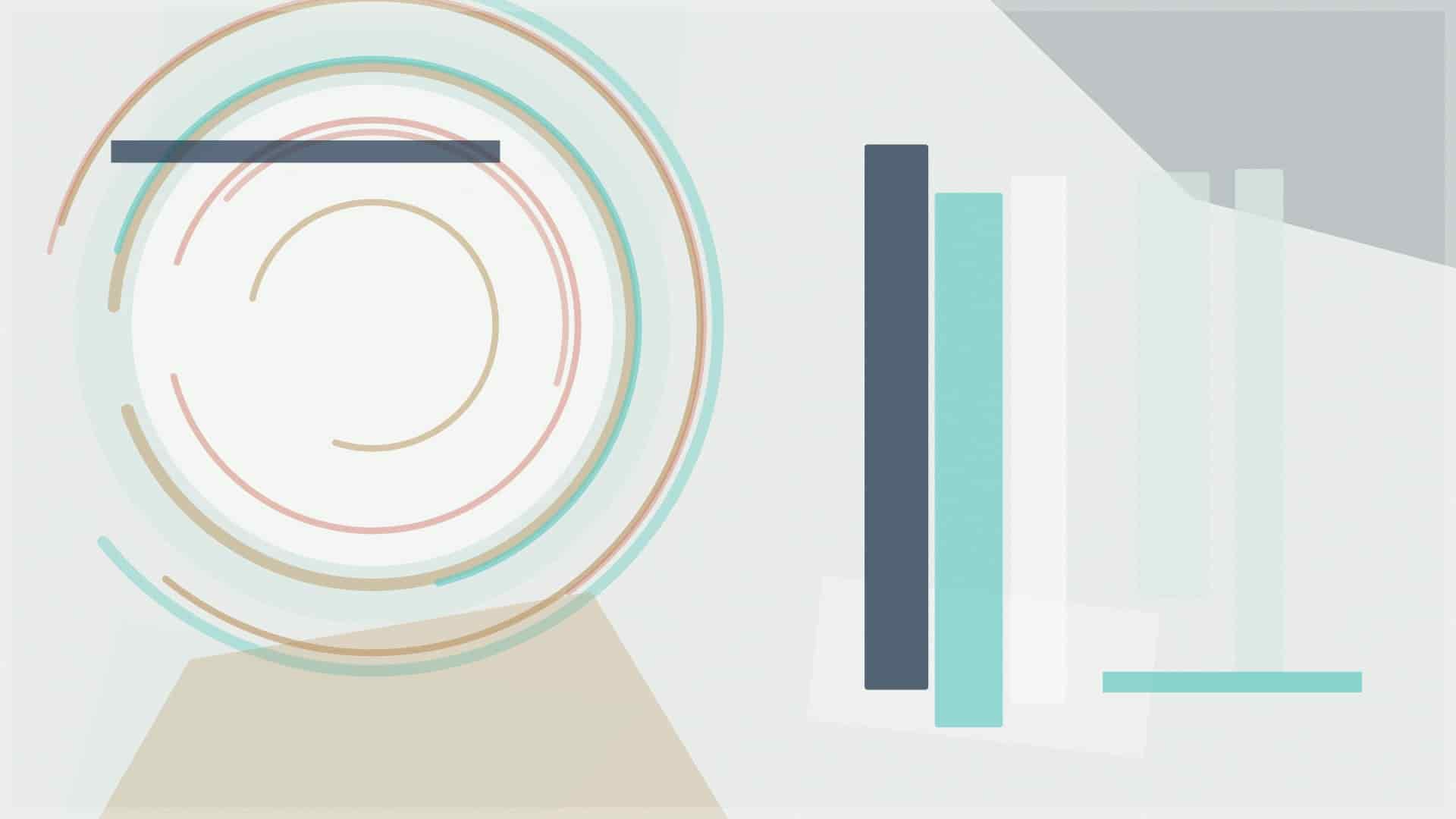 Abstract editorial illustration for What is Regenerative Agriculture?